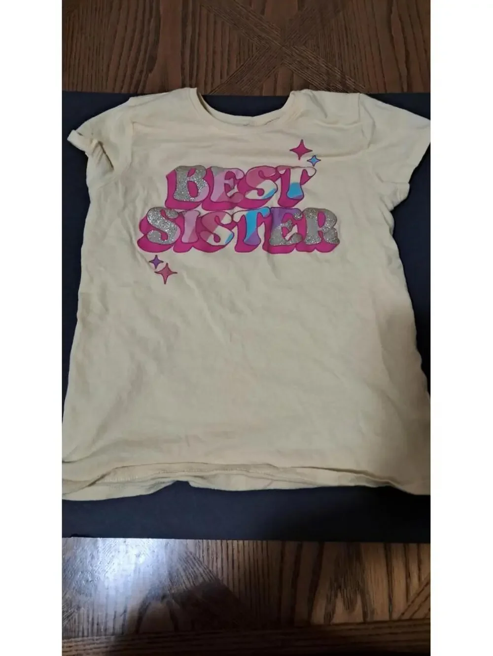 The Children’s place girls Yello T-shirt Size L 10-12‎